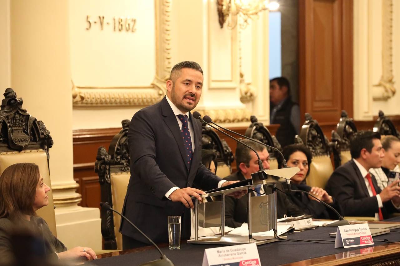 Adán Domínguez descarta adelantar programas sociales en municipio de Puebla