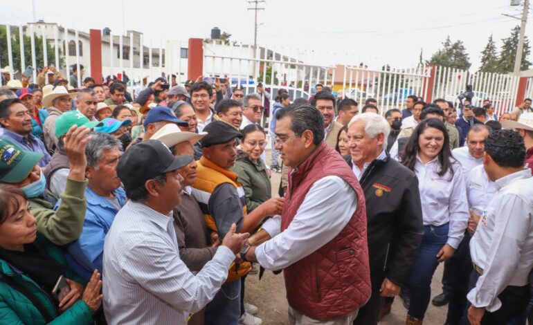 Federación entregará 25 mil toneladas de fertilizante en Puebla durante 2024 