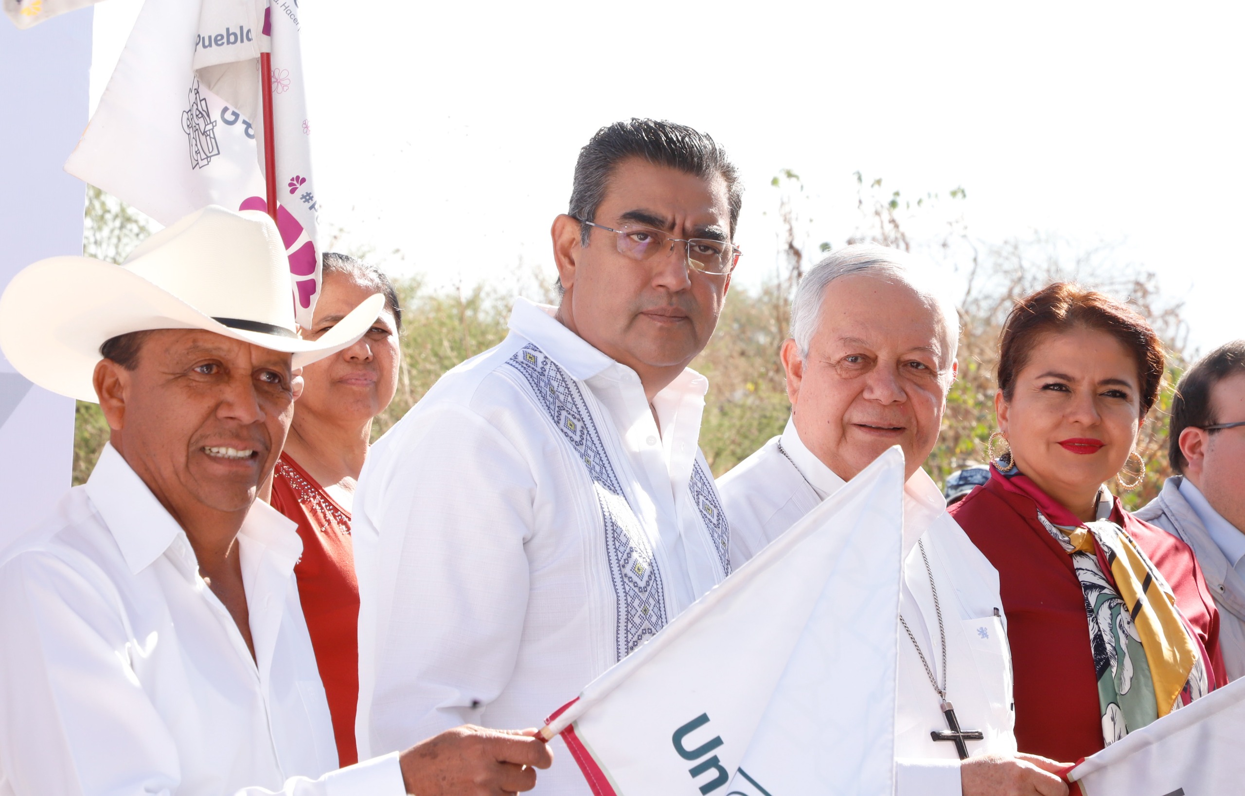 Sergio Salomón pide a poblanos no votar por delincuentes en elecciones 