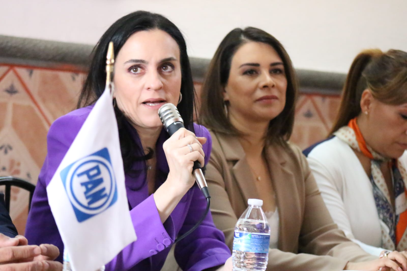 Mónica Della Vecchia se baja de la contienda electoral