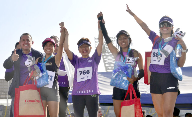 Se realiza con éxito segunda edición de la Carrera de la Mujer