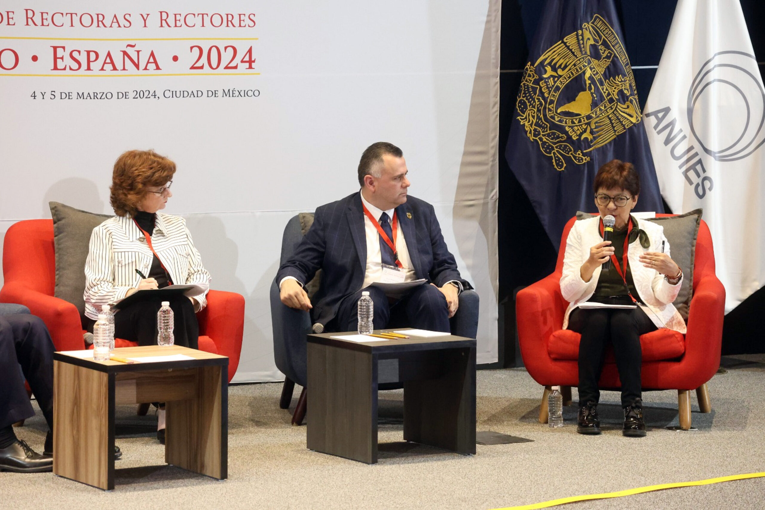 Participa Lilia Cedillo en Cumbre de Rectoras y Rectores México-España 2024