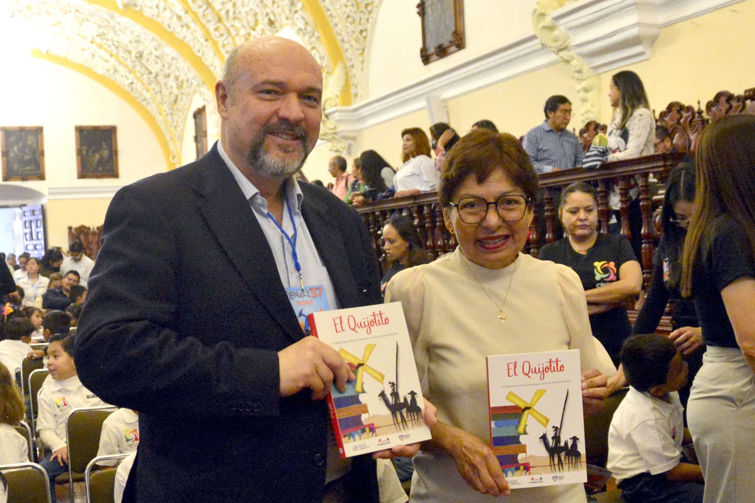 Presenta BUAP El Quijotito, obra ilustrada por niños y niñas del Círculo Infantil