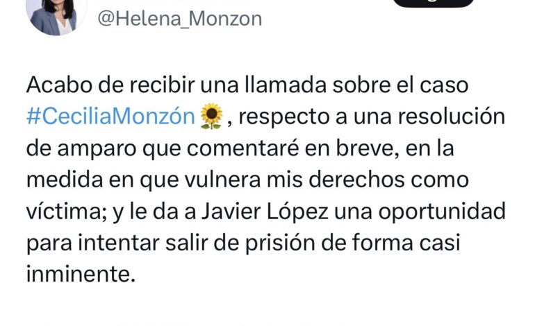 Con amparo, Zavala quedaría en libertad: Helena Mozón