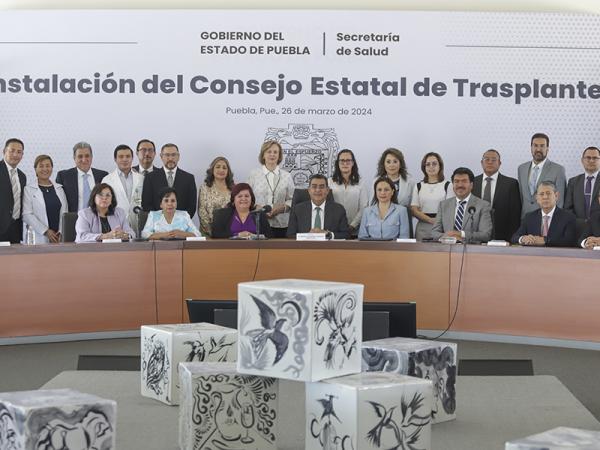 Instalan Consejo Estatal de Trasplantes