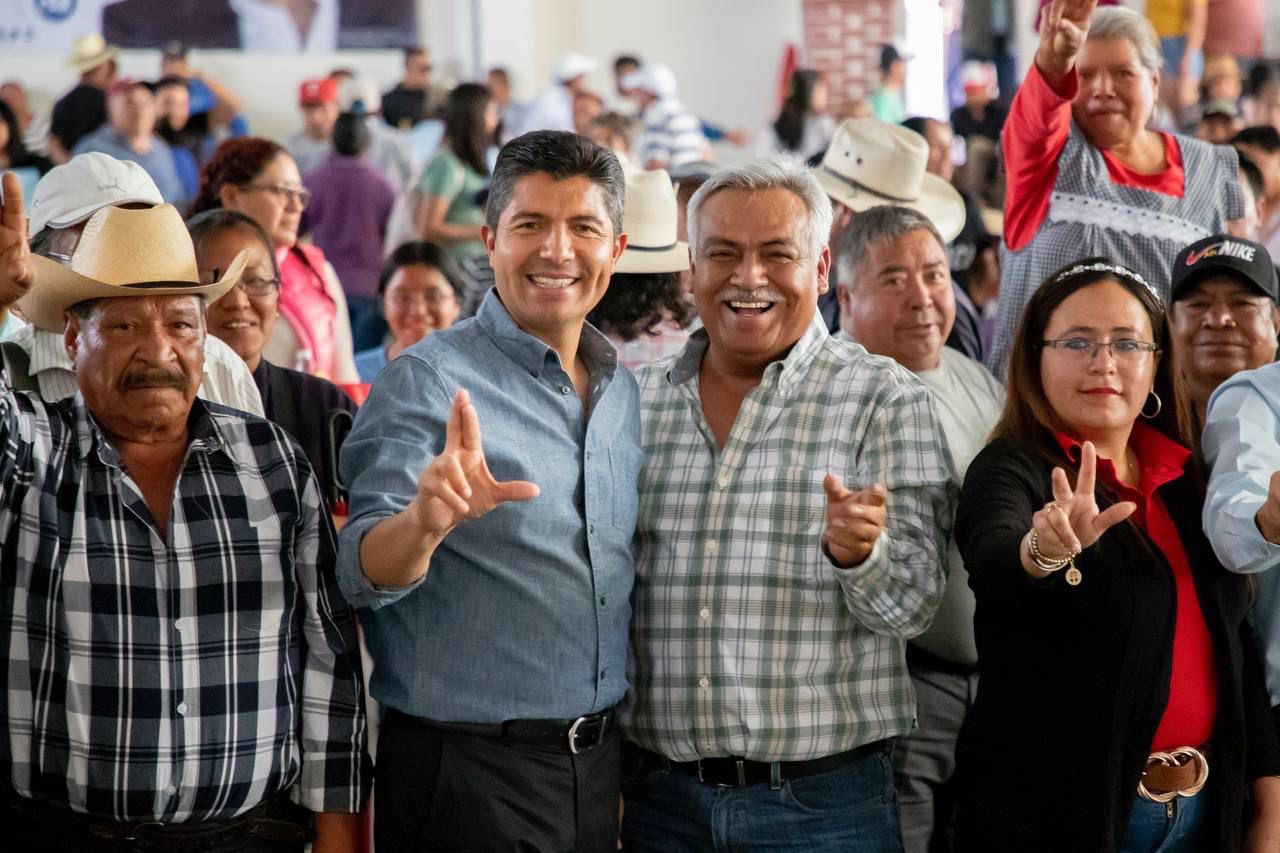 Ocoyucan y Lalo Rivera juntos para mejorar el rumbo de Puebla