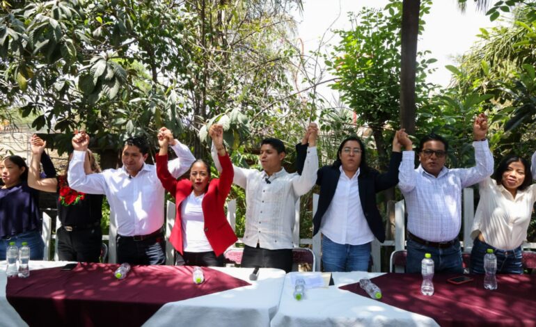 Ex aspirantes de Morena se suman a Omar Muñoz, virtual candidato por Cuautlancingo