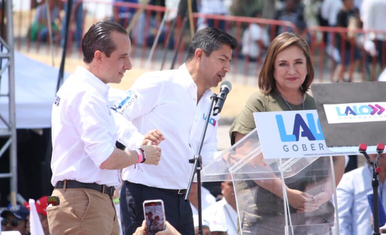 «Alejandro Armenta no cumplió», dice Eduardo Rivera en arranque de campaña