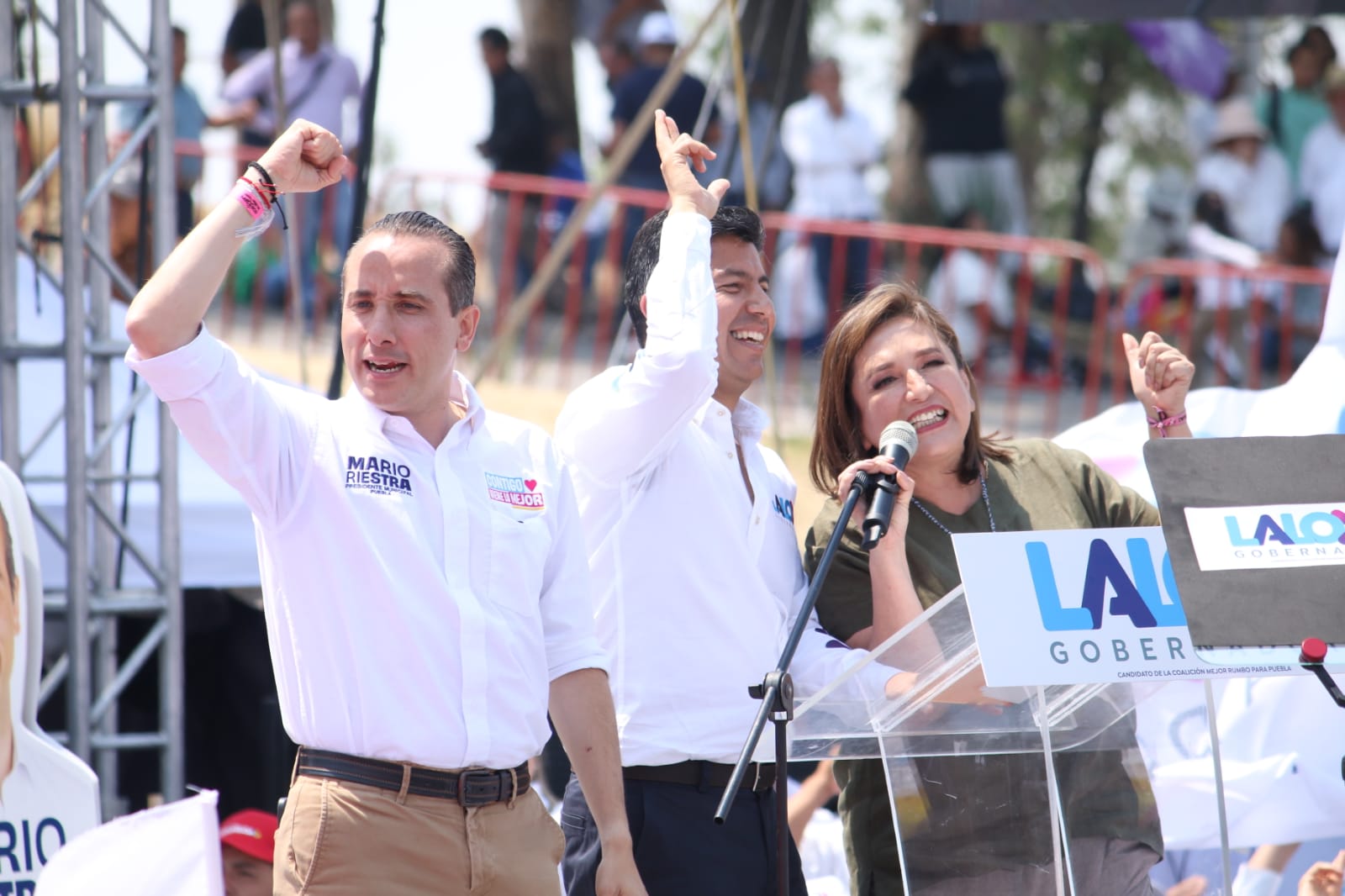 Mario Riestra promete clínica municipal de primer nivel