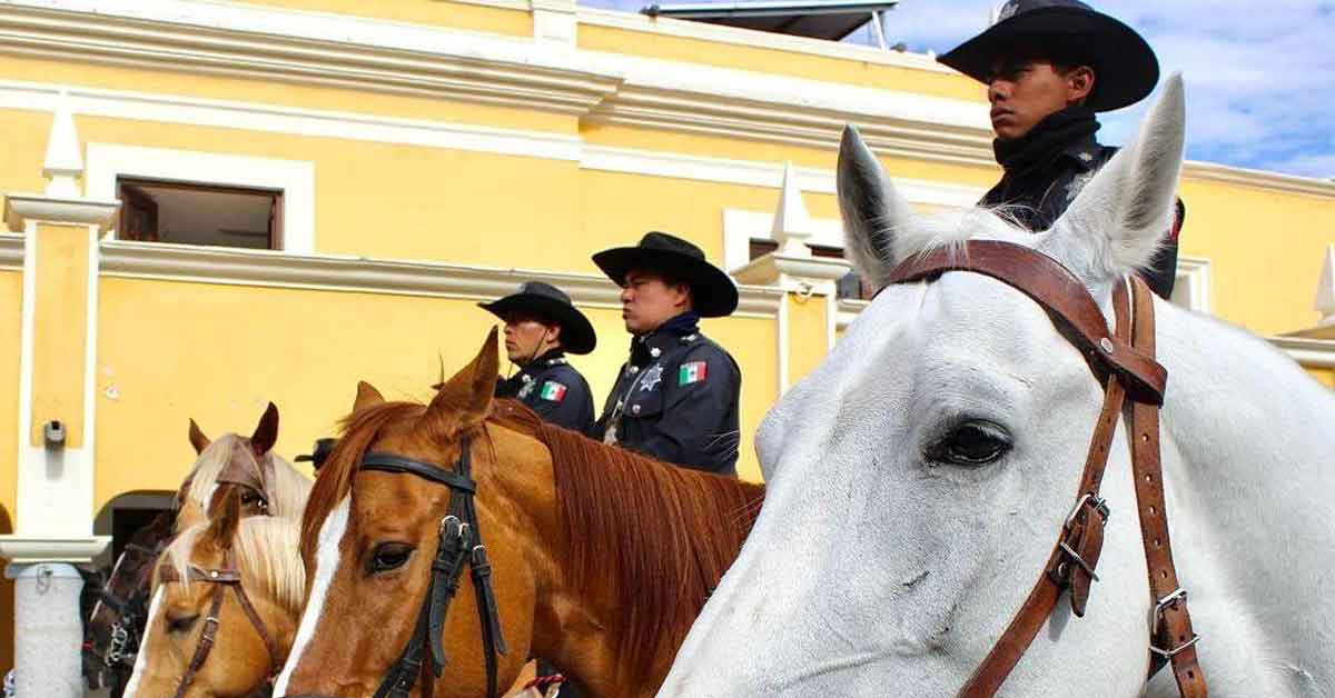 Implementan operativo de seguridad por vacaciones en San Andrés Cholula