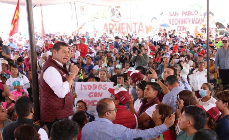 Blindaremos la zona nororiente de la ciudad de Puebla contra la inseguridad: Armenta