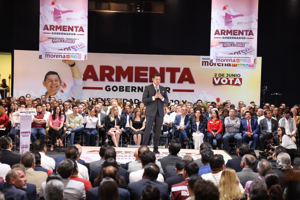 Presenta Armenta Mier 6 ejes del Proyecto Estatal