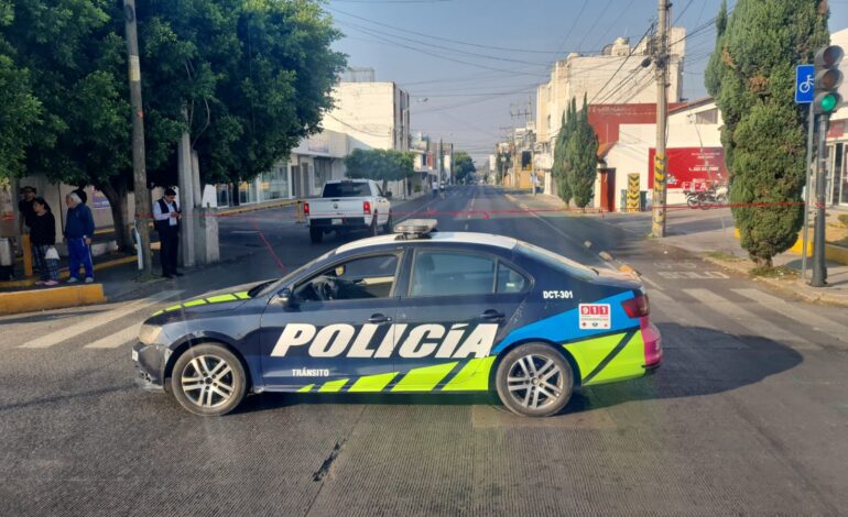 Tránsito municipal dará «apoyo» a flujo vehicular tras percance en Los Fuertes