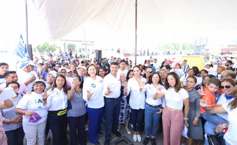 Seis acciones contempla el Plan Integral Puebla con la Mujeres que presentó Lalo Rivera