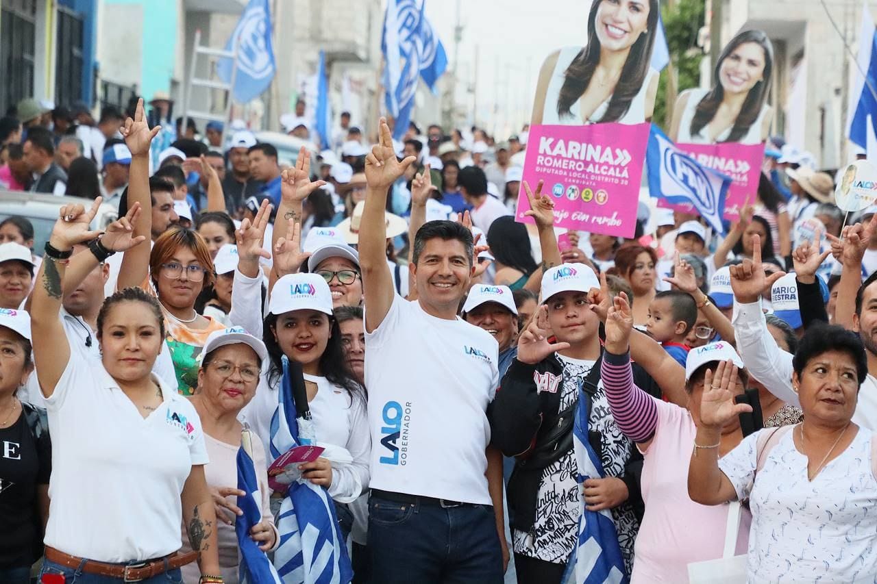 Lalo Rivera se compromete a pavimentar el Bulevar La Libertad en La Guadalupana