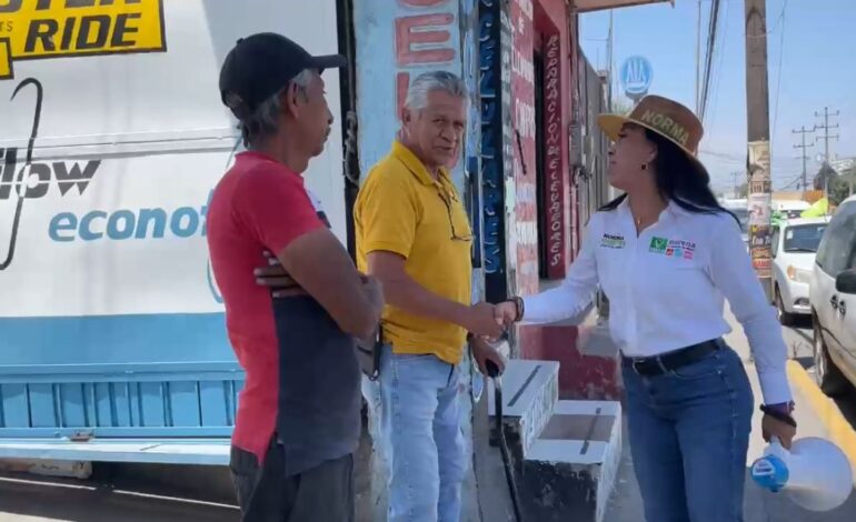 Norma Pimentel refrenda compromiso con Trabajadores en el Día del Trabajo