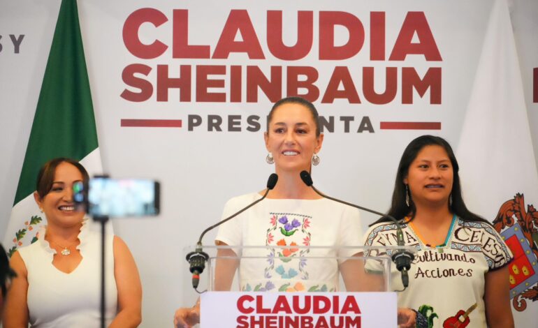 En el PRIAN los mueve la calumnia y el enojo, afirma Claudia Sheinbaum