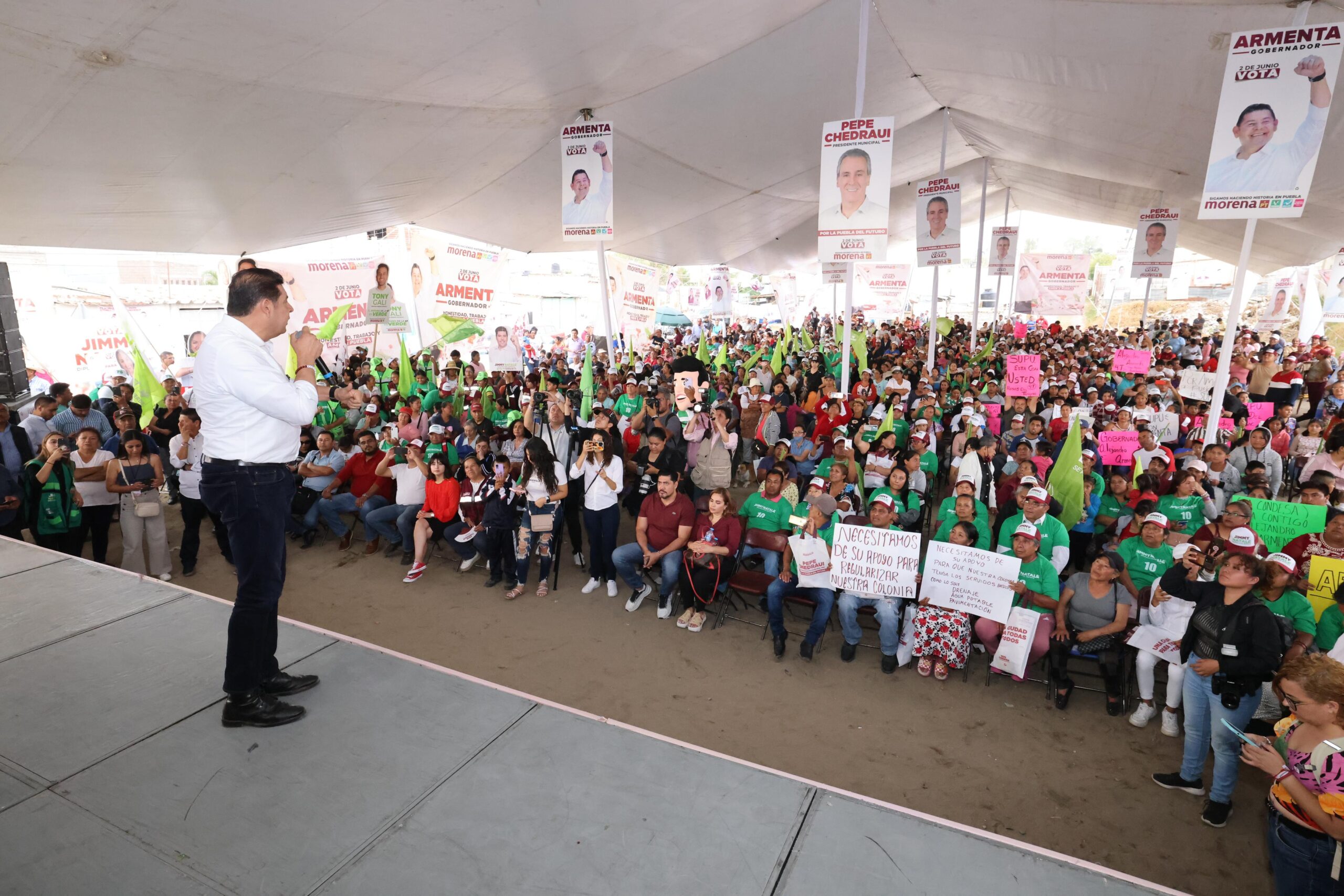 Armenta buscará seguridad integral y servicios para el nororiente de la ciudad