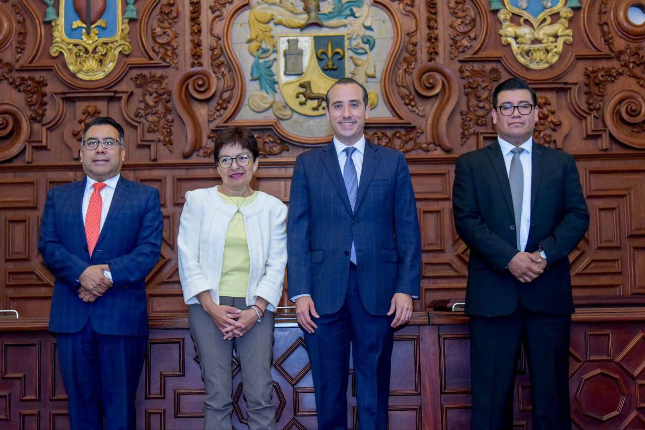 Presenta Mario Riestra plan de gobierno ante Consejo Universitario BUAP