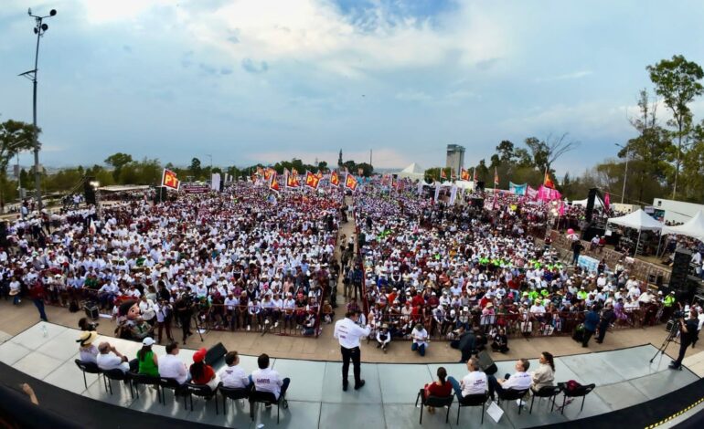 Arrasan Sheinbaum, Armenta y Chedraui en Puebla