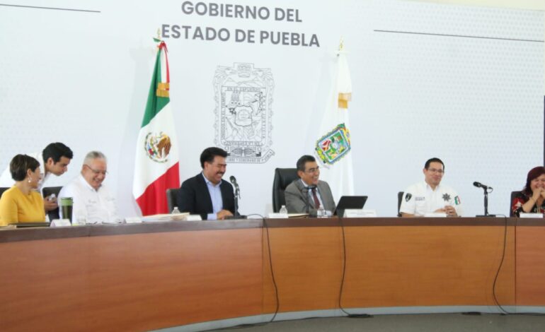 Gobernador pide mayor seguridad al Ayuntamiento de Puebla por robo de boletas