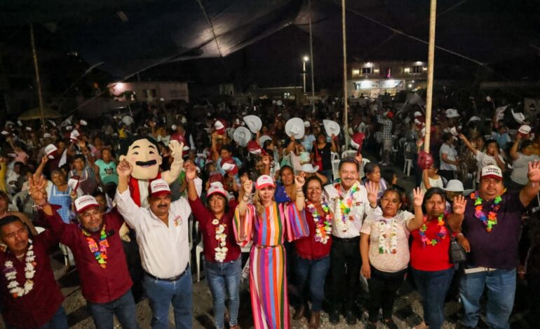 Nacho Mier finaliza campaña en Huaquechula y Cohuecan