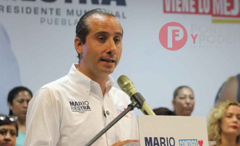 Mario Riestra pide paz y seguridad en recta final de campañas