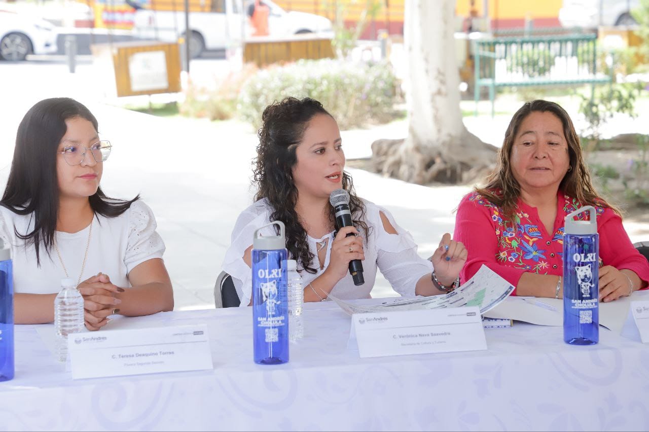 Presentan Feria «Cultura y Tradición» en San Andrés Cholula