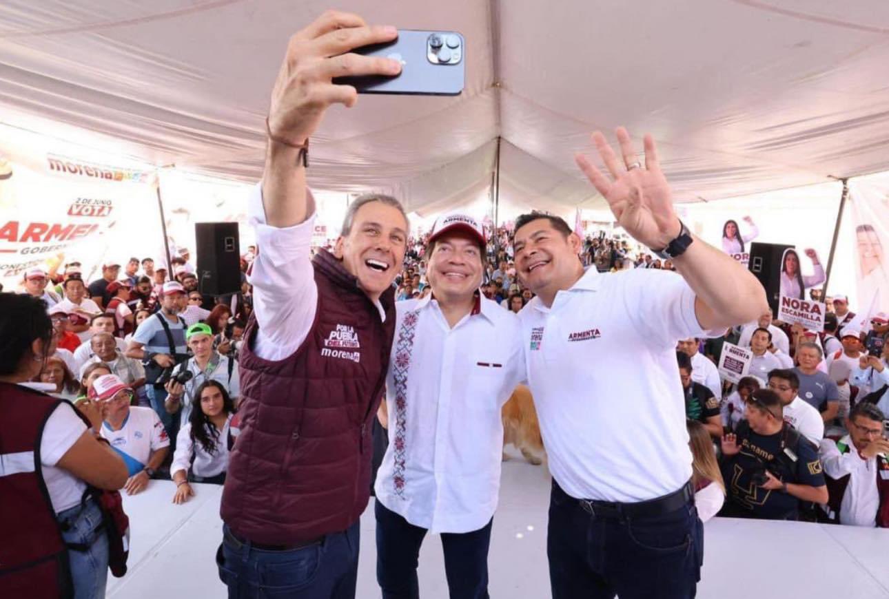 Armenta y Chedraui harán su aparición en la ceremonia del grito de independencia