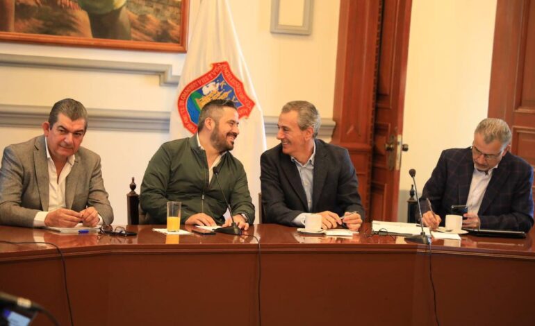 Realizan primera reunión de trabajo entre Adán Domínguez y Pepe Chedraui