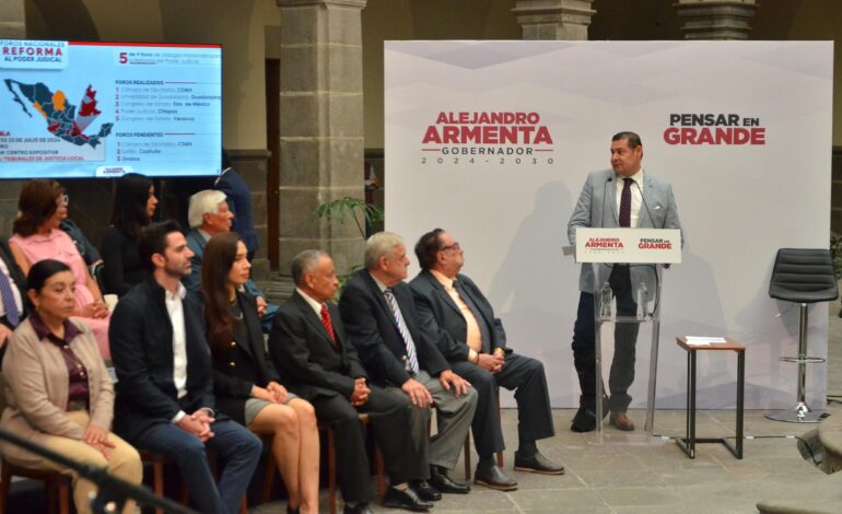 Firmes contra el abuso y el saqueo, el Poder Judicial al servicio del pueblo: Armenta