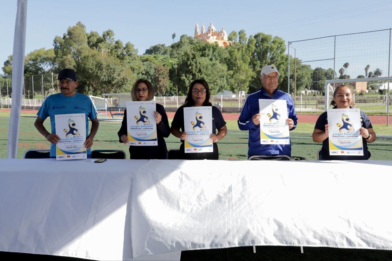 Albergará San Andrés Cholula los XXIX Juegos Estatales Deportivos y Culturales para Adultos Mayores