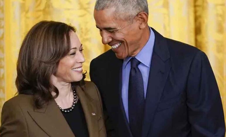 Obama respalda candidatura de Kamala Harris