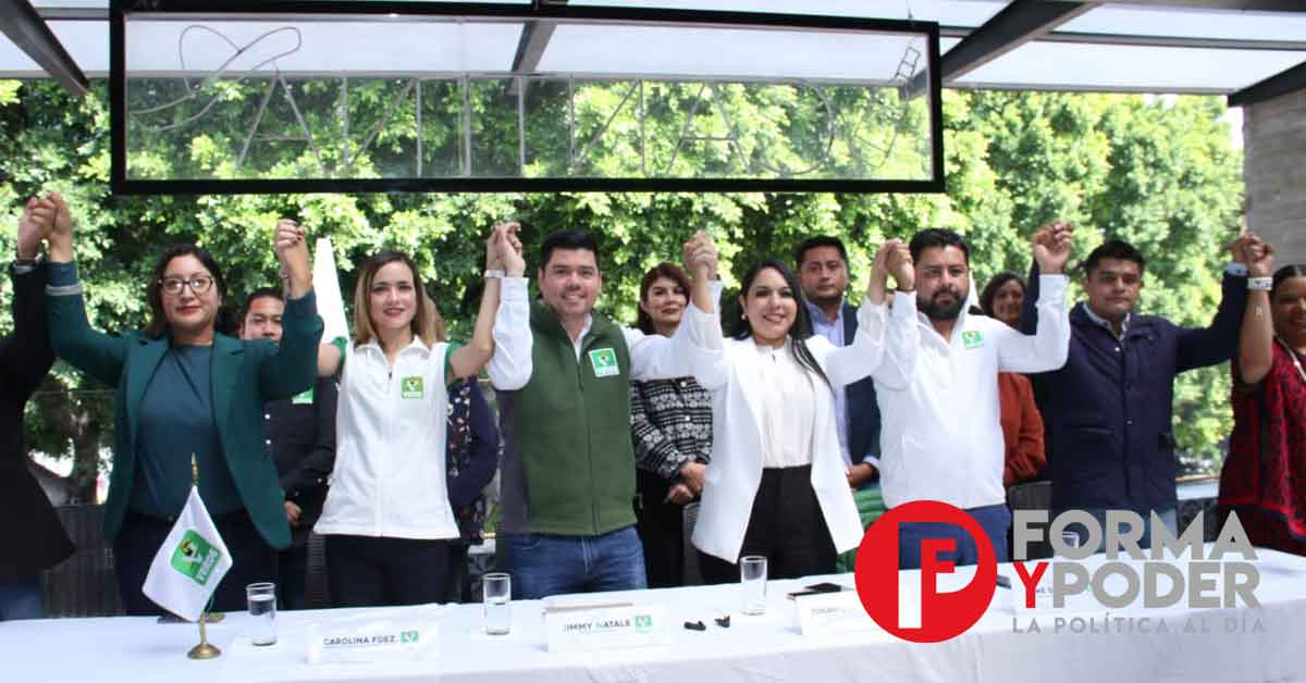 PVEM muestra apoyo a Tonantzin Fernández tras ganar alcaldía de San Pedro Cholula