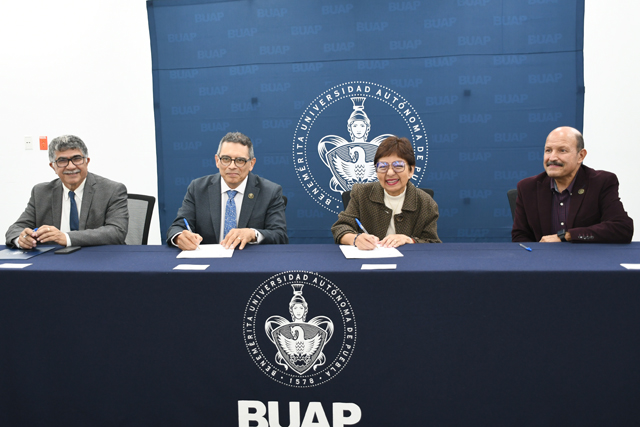 La BUAP y el Colegio de Posgraduados de Puebla firman convenio de colaboración