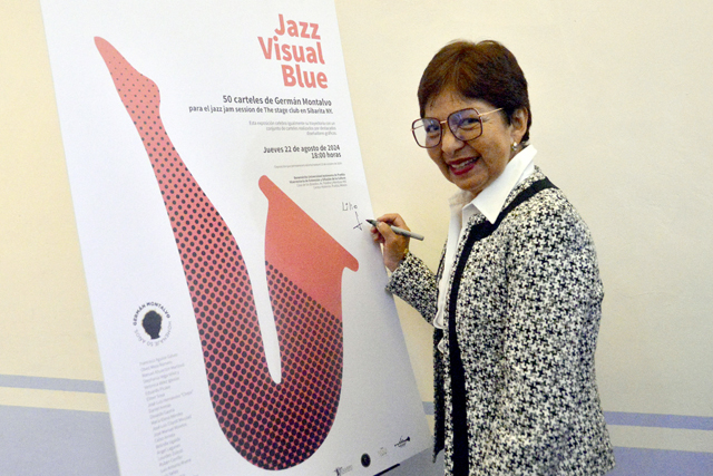 Inaugura BUAP exposición Jazz Visual Blue