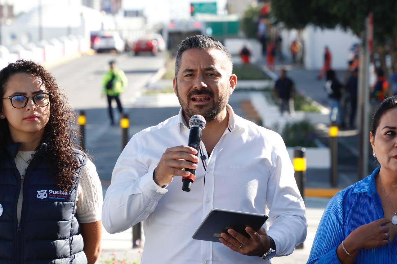 Entrega rehabilitación en bulevar Aarón Merino