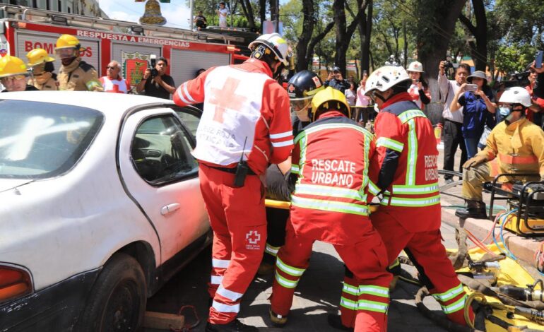 Así vivió la capital de Tlaxcala el Simulacro Nacional de Sismo 2024