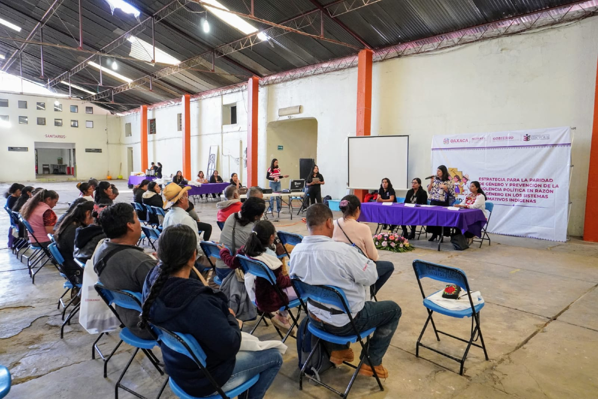 Estrategia ‘Tejiendo Paridad’, avance en la participación política de mujeres Indígenas