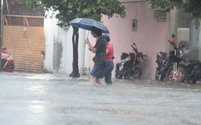 Fuertes vientos y lluvias este fin de semana para Veracruz