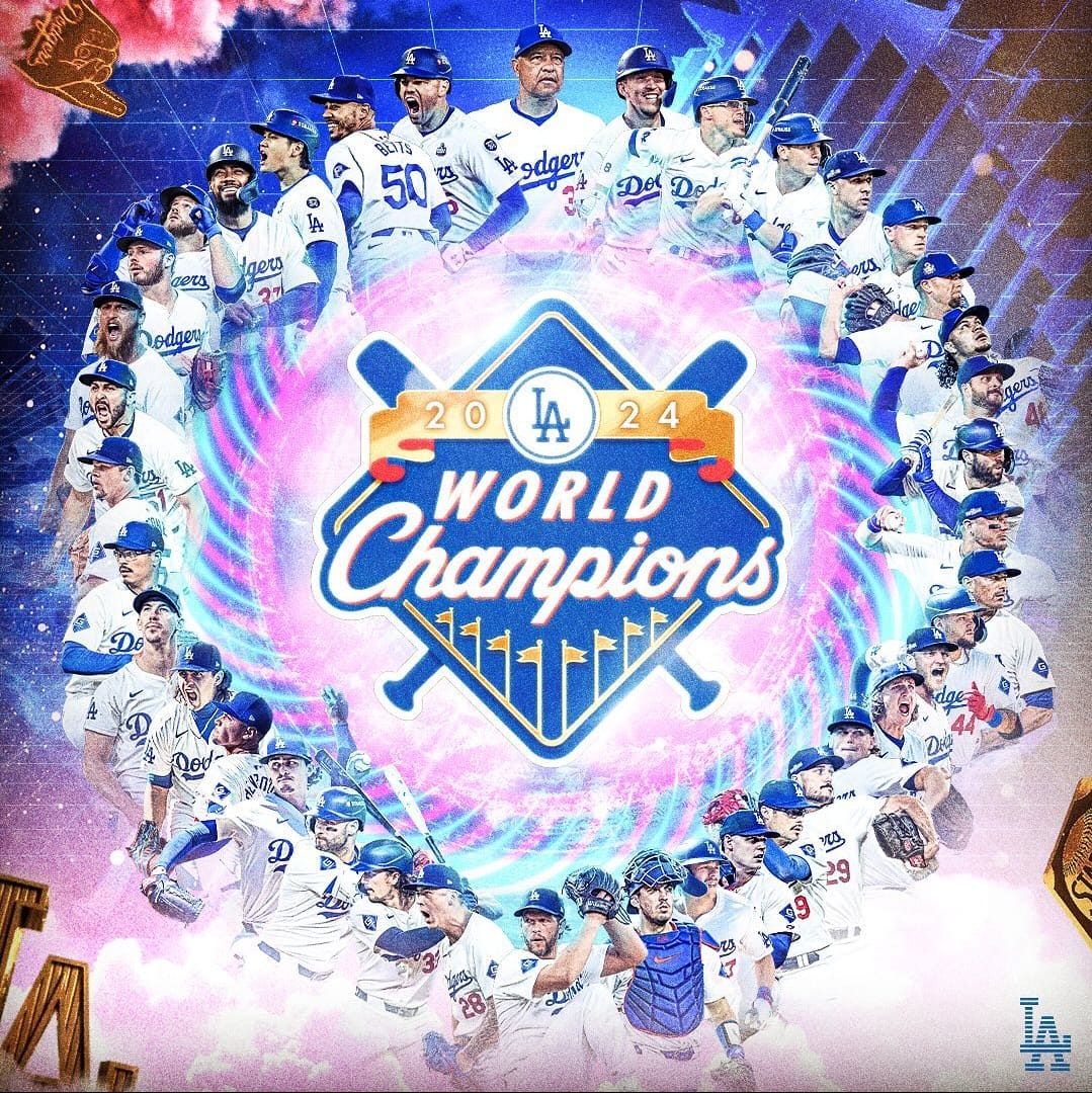 Los Ángeles Dodgers se llevan el Clásico de Otoño y obtiene su octavo anillo de la Serie Mundial