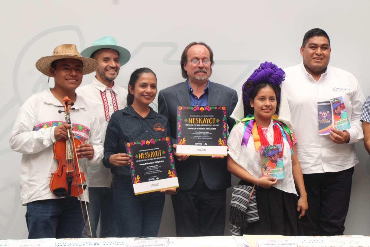 Nescayot” un altar de muertos en el Museo Regional de Puebla