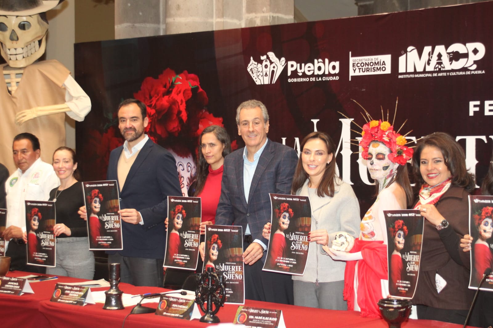 Pepe Chedraui presenta la cartelera para el “Festival La Muerte es un Sueño 2024” para conmemorar el día de muertos