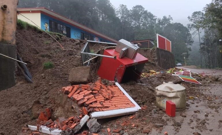 Fallece mujer mixe por deslave tras la tormenta tropical Nadie