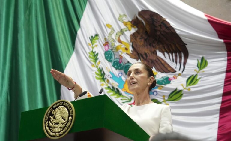 Hoy llegamos las mujeres a conducir los destinos de nuestra hermosa nación: presidenta Claudia Sheinbaum