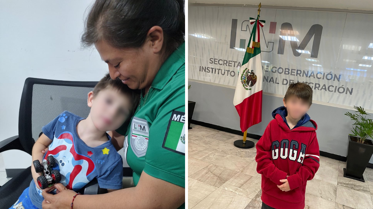 Retorna a EEUU Zlatan, niño estadounidense abandonado en Tlaxcala