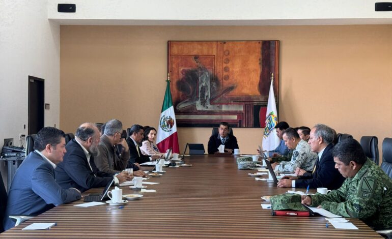 Realizan Mesa de Seguridad Estatal