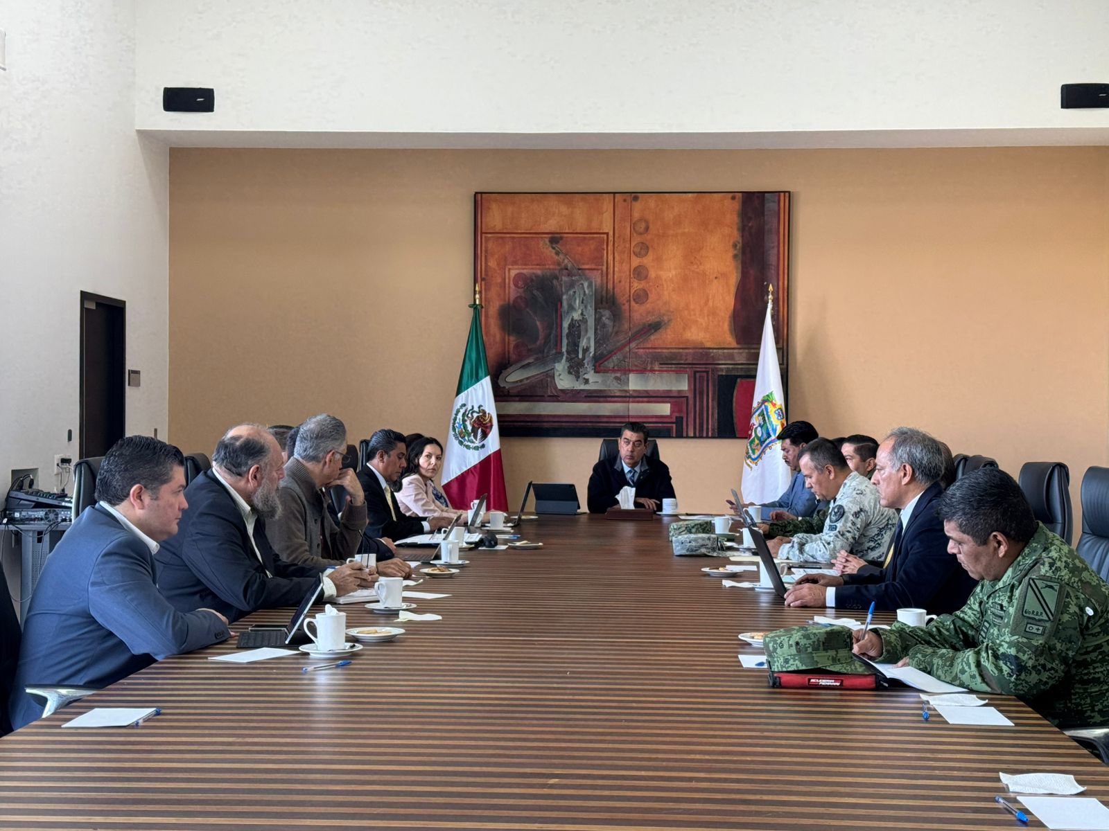 Realizan Mesa de Seguridad Estatal