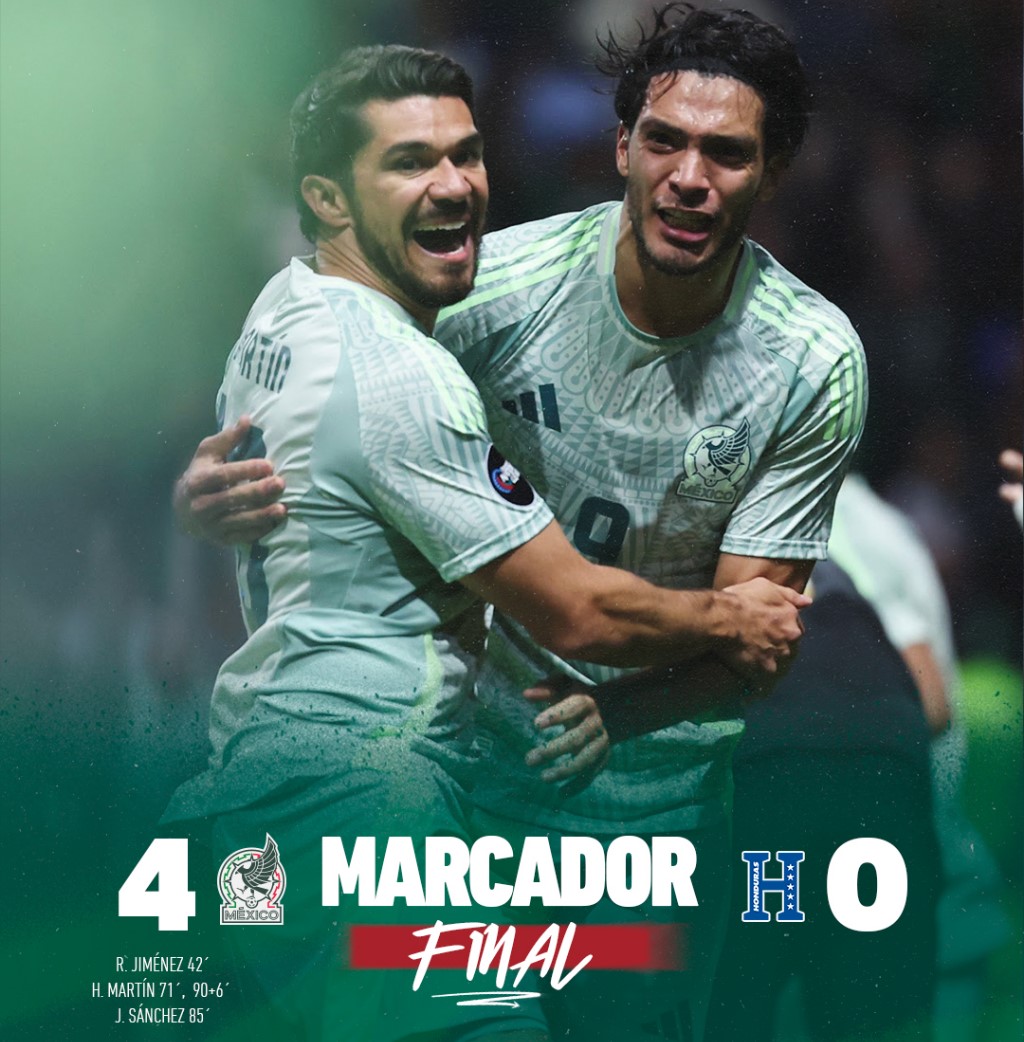 México, sufriendo como de costumbre, pasa al «Final Four» de la CONCACAF Nations League