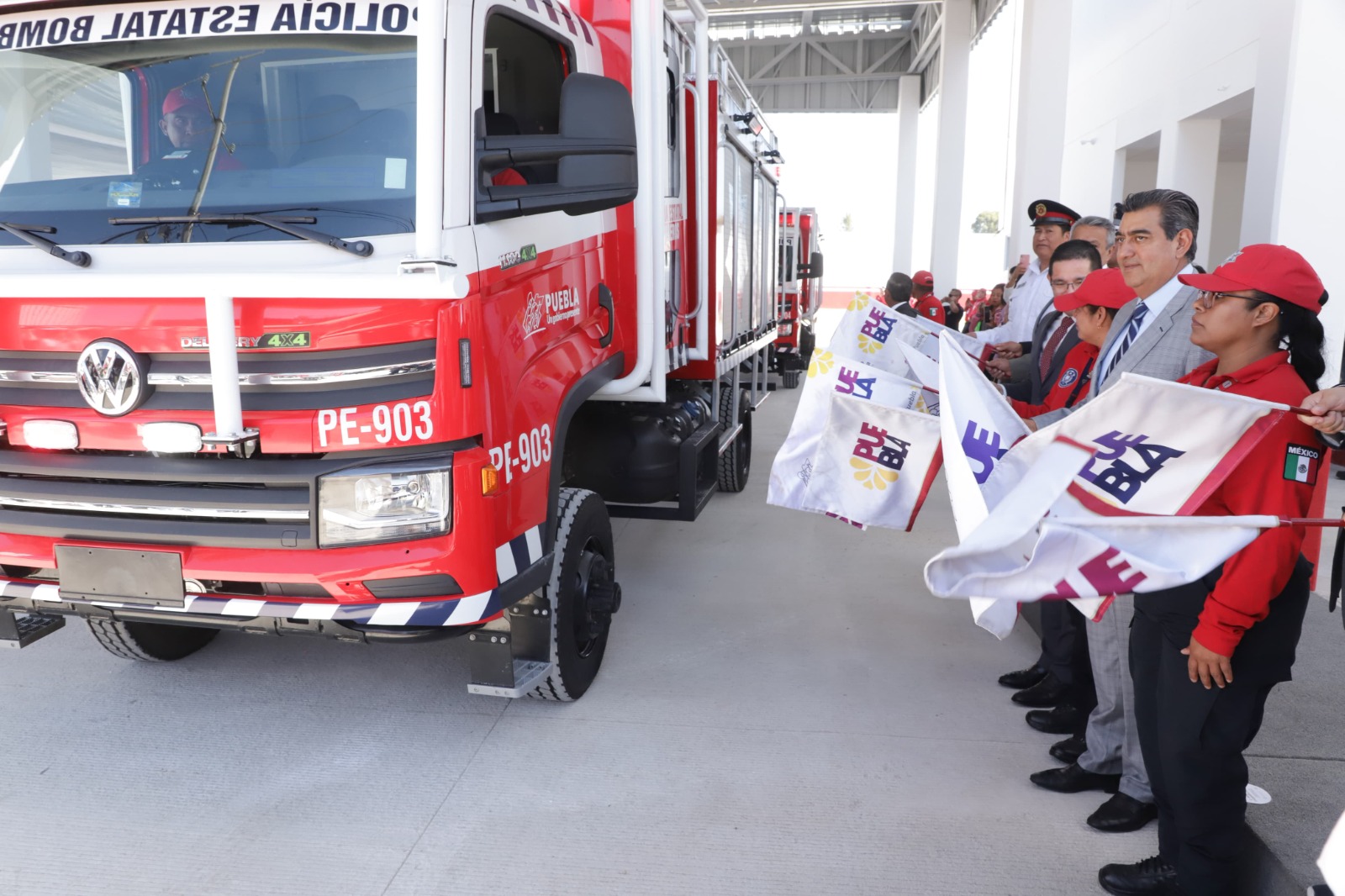 Fortalece gobierno estatal respuesta ante emergencias con nueva estación de bomberos en la capital